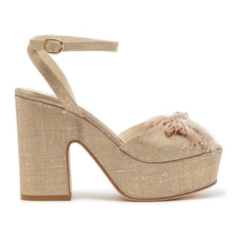 NIB Butter Ulanda Platforms Size 7